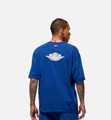 Rare Air 85 Mens Short Sleeve Shirt - Blue/White/Blue