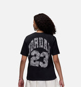 Brooklyn Graphic Womens Short Sleeve Shirt - Black/White