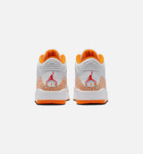 Air Jordan 3 Retro Orange Citrus Womens Lifestyle Shoe - White/Multicolor Free Shipping