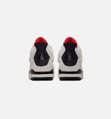 Air Jordan 4 Retro Flight Club Mens Lifestyle Shoe - Sail/Black/University Red Free Shipping