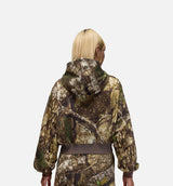 Brooklyn Fleece Realtree Mod Crop Full-Zip Womens Hoodie - Sail/Sail