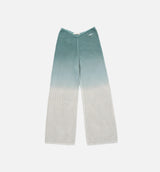 Crochet Ombre Womens Pants - Green