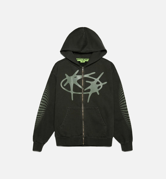 Supervision 192SP269000ST-BLK Studio Star Zip Up Mens Hoodie