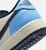 Air Jordan 1 Retro Low OG Obsidian Grade School Lifestyle Shoe - Obsidian/University Blue/Sail