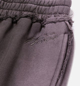 Spray Fleece Womens Sweatpants - Black