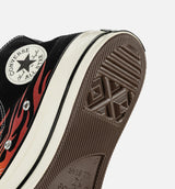 Chuck 70 High Top Fire Mens Lifestyle Shoe - Black/Red/Yellow