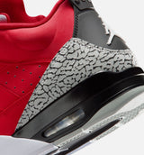 Son of Mars Low Mens Lifestyle Shoe - Fire Red/Black/Grey/Mist White