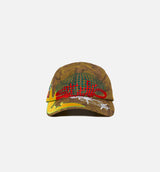 Studio Collage Adjustable Mens Hat - Tree Camo Gold