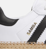 CLOT x Adidas Samba Espadrille Mens Lifestyle Shoe - Black/White