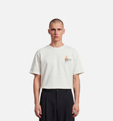 Yoga Mens Short Sleeve Shirt - White