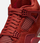 Nigel Sylvester x Air Jordan 4 Brick By Brick Mens Lifestyle Shoe - Firewood Orange/Sail/Cinnabar Limit One Per Customer