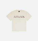 Ballet Mens Short Sleeve Shirt - Cream