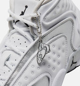 Air Jordan OG Womens Lifestyle Shoe - White/Black/Metallic Silver