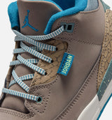 Air Jordan 3 Retro Olive Grey Preschool Lifestyle Shoe - Olive Grey/Green Abyss/Khaki/Sea Glass