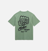 Like That Mens Short Sleeve Shirt - Mint