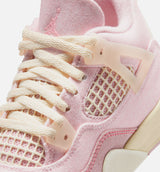 Air Jordan 4 Retro Pink Pearl And Iced Carmine Preschool Lifestyle Shoe - Pearl Pink/Iced Carmine/Coconut Milk