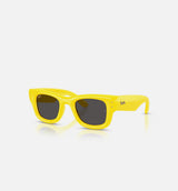 The Wayfarer Puffer by A$AP Rocky Mens Sunglasses - Yellow