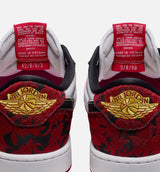 Air Jordan 1 Retro Low OG Garden Mens Lifestyle Shoe - Black/Varsity Red/Summit White