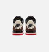 Air Jordan 3 Retro Sail and University Red Grade School Lifestyle Shoe - Sail/Black/University Red/Pale Ivory Free Shipping