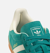 Gazelle Indoor Mens Lifestyle Shoe - Pure Teal/Off White/Gold