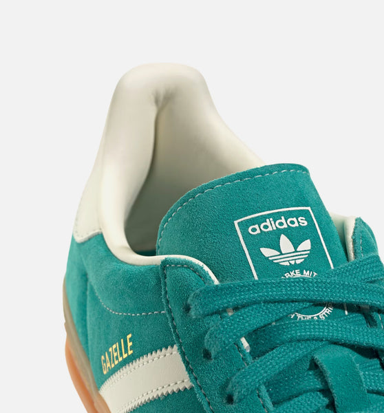 adidas gazelle silver green womens adidas Gazelle Indoor Shoes Pure Teal 8.5