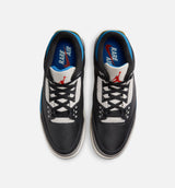 Air Jordan 3 Retro OG Rare Air Mens Lifestyle Shoe - Black/Chile Red/Neutral Grey