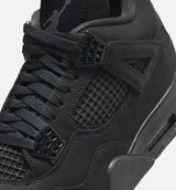 Air Jordan 4 Retro Black Cat Mens Lifestyle Shoe - Black/Black/Light/Graphite Limit One Per Customer