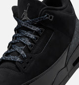 Air Jordan 3 Retro Black Cat Mens Lifestyle Shoe - Black/Dark Charcoal/Black Free Shipping