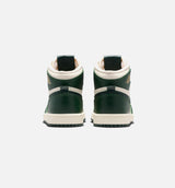 Air Jordan 1 Retro High OG Pro Green Preschool Lifestyle Shoe - Pale Ivory/Pro Green/Fir/Coconut Milk Free Shipping