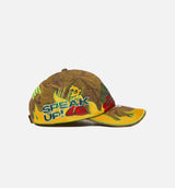 Studio Collage Adjustable Mens Hat - Tree Camo Gold