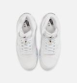 Air Jordan 5 Retro White Metallic Mens Lifestyle Shoe - White/Metallic Silver/Black