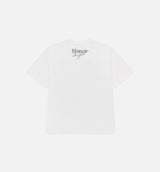 Travelled Journey Mens Short Sleeve Shirt - White