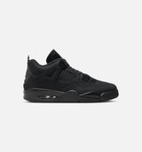 Air Jordan 4 Retro Black Cat Mens Lifestyle Shoe - Black/Black/Light/Graphite Limit One Per Customer