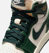 Air Jordan 1 Retro High OG Pro Green Preschool Lifestyle Shoe - Pale Ivory/Pro Green/Fir/Coconut Milk Free Shipping