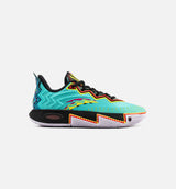 Kai 2 Retro 90S Mens Basketball Shoe - Teal/Black/Orange