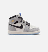 Air Jordan 1 Retro High OG Cool Grey Infant Toddler Lifestyle Shoe - Cool Grey/Black/Sail/Game Royal