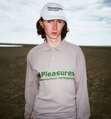 Exchange Polo Mens Long Sleeve Shirt - Grey