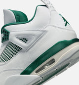 Air Jordan 4 Retro Oxidized Green Mens Lifestyle Shoe - White/Oxidized Green/White/Neutral Grey Free Shipping