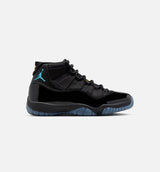 Air Jordan 11 Retro Gamma Mens Lifestyle Shoe - Black/Gamma Blue/Black/Varsity Maize Limit One Per Customer