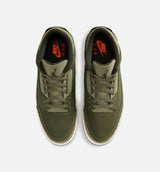 Air Jordan 3 Retro Medium Olive Mens Lifestyle Shoe - Medium Olive/Sequoia/Neutral Olive/Sail/Total Crimson Free Shipping