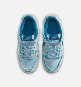 Dunk Low Abominable Snowman Grade School Lifestyle Shoe - Green Abyss/White/Celestine Blue