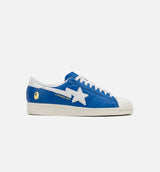 Bape x Adidas Superstar Vintage Mens Lifestyle Shoe - Blue/White
