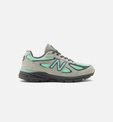 990V4 Mens Lifestyle Shoe - Silver Moss/Bright Mint/Black Cement