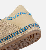 Clot x Gazelle Linen Khaki Light Blue Mens Lifestyle Shoe - Linen Khaki/Light Blue/Blue Bird