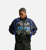 Project F.R.O.G Woven Flow Track Mens Jacket - Black/Old Royal/Old Royal/Illusion Green