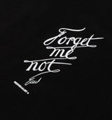 Forget Me Not Mens Short Sleeve Shirt - Black