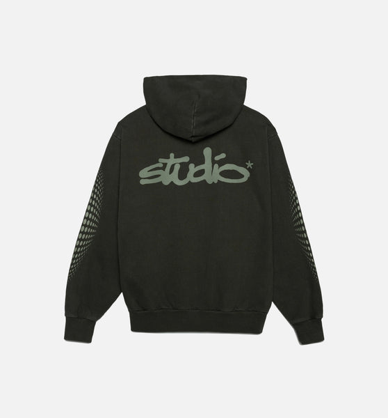Supervision 192SP269000ST-BLK Studio Star Zip Up Mens Hoodie