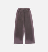 Spray Fleece Womens Sweatpants - Black