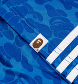 Bape x Adidas All Over Print Track Mens Pant - Blue