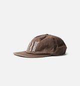 Store Logo 6 Panel Mens Hat - Brown